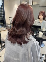 アルテ(ARTE) 【ARTE表参道/青山】モテ髪ミディアム×透明感カラー