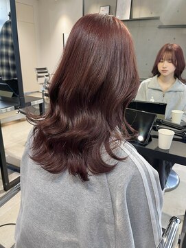 アルテ(ARTE) 【ARTE表参道/青山】モテ髪ミディアム×透明感カラー