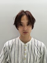 ノラジャーニー(NORA Journey)&nbsp;メンズボブウルフメンズミディアムレイヤーカットメンズウルフ