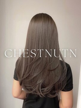 チル(chill) ブリーチなしダブルカラー*くびレイヤー*ベージュ