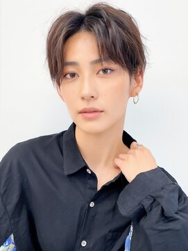 アース 綱島店(HAIR&MAKE EARTH) 韓国マッシュセンターパートダウンパーマニュアンスパーマウルフ
