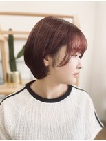 デコル(DecoL.)&nbsp;ピンクベージュショート(大分/ワサダ) ［DecoL.伊東］