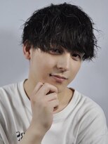 ヒロ銀座 バーバーショップ 札幌本店(HIRO GINZA BARBER SHOP)&nbsp;メンズショートビジネスツーブロックセンターパートフェード