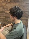 メンズパーマスタイル