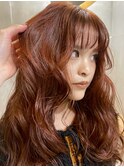 オレンジブラウン