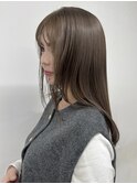ブリーチなしダブルカラーグレージュ/ブルージュ
