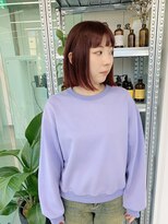 ソラ タビ(SORA tabi)&nbsp;ミニボブ＋ワインレッド