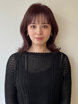 コラソン(corazon) ニュアンスボルドーヘア