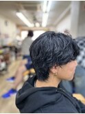 10代・20代に人気◎men’sツイスパ×爽やかウルフ