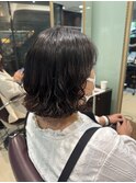 ボブパーマ/コテ巻き風パーマ/デジタルパーマ