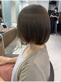 内側刈り上げすっきりボブ