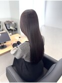 暗髪韓国風チョコレートブラウン