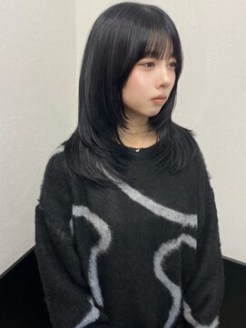 ラグナ(LAGUNA) 【レイヤーカット/ブルーブラック/フェイクブラック/10代/20代】