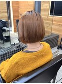 ハイトーンミニマルボブ