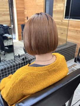 ラロ(raro) ハイトーンミニマルボブ