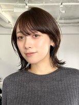 フォト イケブクロ(foto IKEBUKURO)&nbsp;池袋・結べるくびれボブ/大人ミディアム/赤み消し透明感カラー