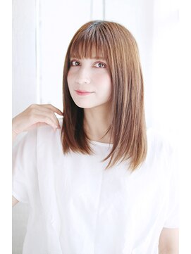 ティエル 町田店(tiel) 【町田】ベージュ×ローレイヤースタイル