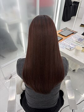 コア プラス 立川(COA PLUS) 韓国風レイヤーカット髪質改善ダブルカラーハッシュカット