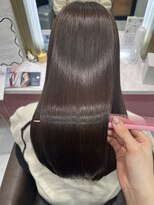 ザトエル 栄(THE TOEL)&nbsp;ケラチンタンパク質トリートメントカラーショコラピンクベージュ