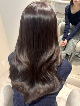 マインバイアフロートギンザ(MYNE by AFLOAT GINZA) グレージュ/ラベンダーグレージュ/透明感カラー/レイヤーカット