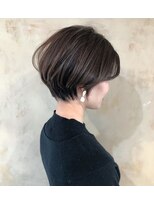 フリックヘアサロン 梅田茶屋町2号店(FLICK HAIR SALON)&nbsp;白髪ぼかし/イルミナカラー/大人ショート