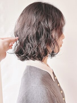 モリオフロムロンドン 原宿本店(morio from London) 【morio 原宿】朝ラクニュアンスフレンチボブパーマ