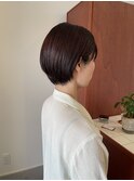 大人のすっきりショートヘア