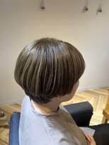 ビューティーワークスループライン(beautyworks LoopLine)&nbsp;マッシュショート×アンブレラカラー