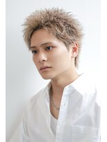 ゴート(GOATO) ホワイトベージュスパイキー