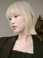 サンクプロジェクト(cinq PROJECT) ハイトーン×切りっぱなしボブ