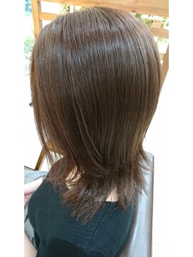 アメリスヘアー(Ameris hair) ワンレンミディアムスタイル