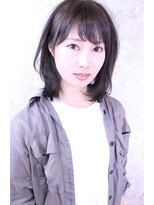 キャアリー(Caary)&nbsp;イルミナカラー　人気　福山市　美容院Caaryのとろみグレージュ