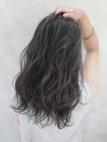 ムウ 難波(MOU)&nbsp;ハッシュカットフルバング似合わせカットレッドブラウン20代30代