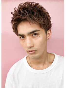 ヴェルダ 池袋店(verda) 【VERDAメンズ】束感アップバングショート　mizuno×sho