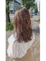 ジリッタ(JILI.TA)&nbsp;【JILI.TA京都】大人可愛い♪小顔ラベンダーくびれセミディ