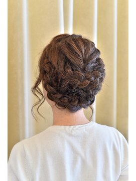 アイコニック 日進梅森台店(ICONIQ) アイコニック日進梅森台★杉山正克★お呼ばれ編み込みアップ