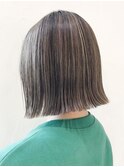 切りっぱなしボブ_Aラインボブマロンベージュ_ba322781
