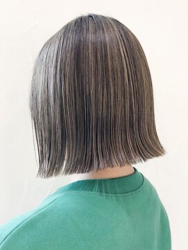 アイティーバイアルバム 八王子店(IT by ALBUM) 切りっぱなしボブ_Aラインボブマロンベージュ_ba322781