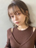 パーク(PARK)&nbsp;【PARK】くびれボブ× イヤリングカラー