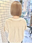 <Bob×ハイトーンベージュ>