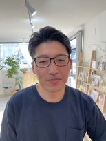 プラスモア(+moi)&nbsp;メンズショートパーマスタイル