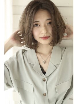 サンクチュアリー ウィズ コネクト(Sanctuary with connect) 前髪なくても可愛い軽めのボブ◎20代30代40代50代