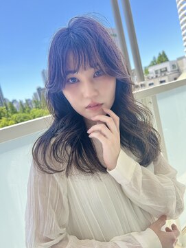 アンジェリカラボ 梅田店(ANGELICA LABO) 大人可愛い柔らかい質感韓国風巻き【川又】