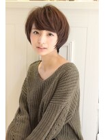 レウナ 外苑前(Reuna)&nbsp;【30代40代50代】大人可愛いショートボブ　丸みが綺麗なショート