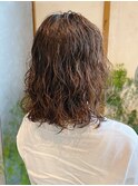 #パーマ#ココアベージュ#ボブウルフ◎20代30代40代50代