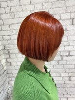ニューヨークニューヨーク テラッソ姫路店(NYNY) 大人可愛い20代30代40代韓国ショートボブ丸みショートオレンジ