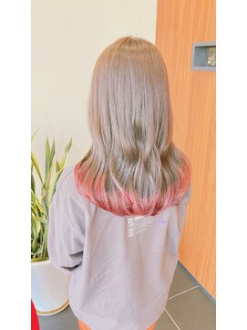 メープル(maple) 裾カラー、さくらんぼカラー