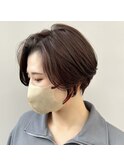 ショートヘア/ハンサムショート/くびれショート/博多