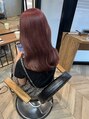 ラフィスヘアーエン 宝塚店(La fith hair enn) 暖色カラーが可愛いチェリーピンク!