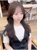 韓国前髪顔周り×美髪レイヤー[横浜/縮毛矯正/前髪縮毛矯正]